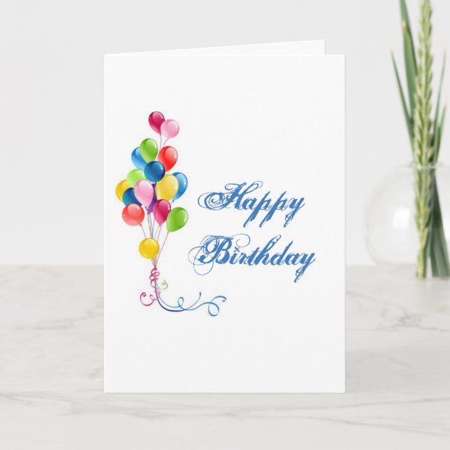 Cartes d'anniversaire originales (Devant)