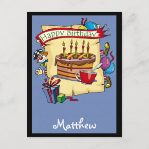 Cartes d'anniversaire personnalisables