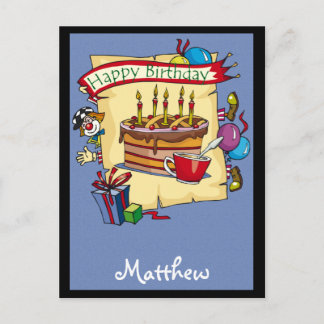 Cartes d'anniversaire personnalisables