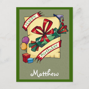 Cartes d'anniversaire personnalisables