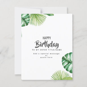 Cartes d'anniversaire personnalisées - Créateur de