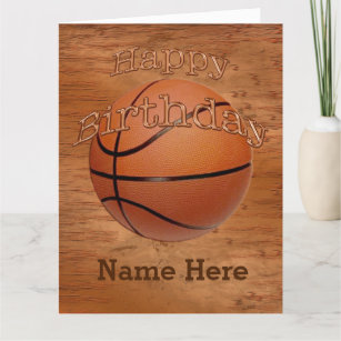 Cartes Basket Ball D Anniversaire Zazzle Fr