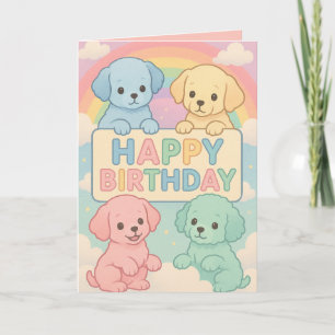 Cartes d'anniversaire personnalisées pour enfants