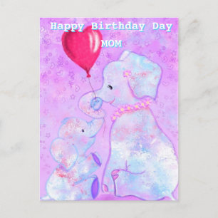 Cartes d'anniversaire pour bébé et maman