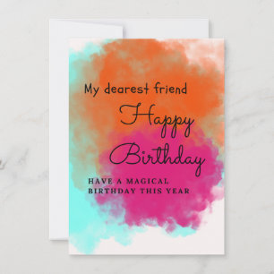 Cartes d'anniversaire pour enfants avec licorne