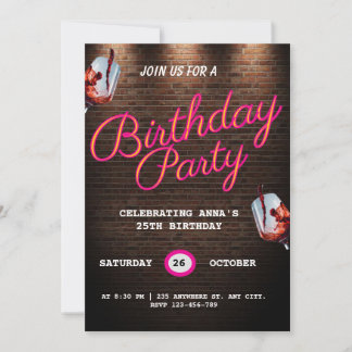 Cartes d'anniversaire pour les 25 ans