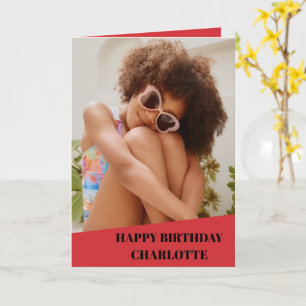 Cartes d'anniversaire simples et personnalisées av