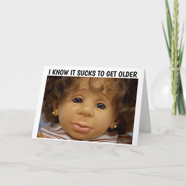 CARTES D'ANNIVERSAIRE, VOUS ÊTES ENCORE UNE DOLL (Devant)