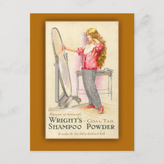 Cartes d'art en poudre de shampooing en tar de cha