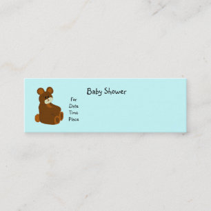 Cartes de Baby Shower