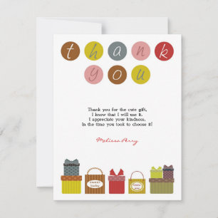 Cartes de Baby shower Merci