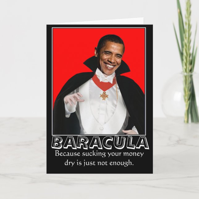Cartes de Baracula Halloween (Devant)