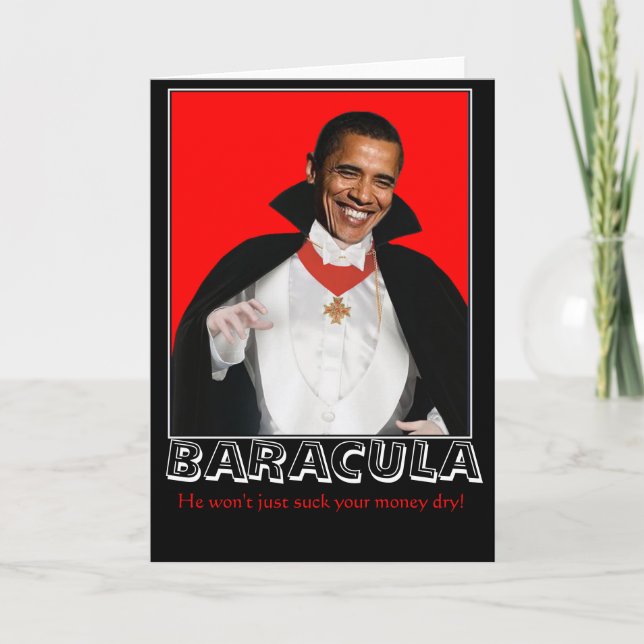 Cartes de Baracula Halloween (Devant)