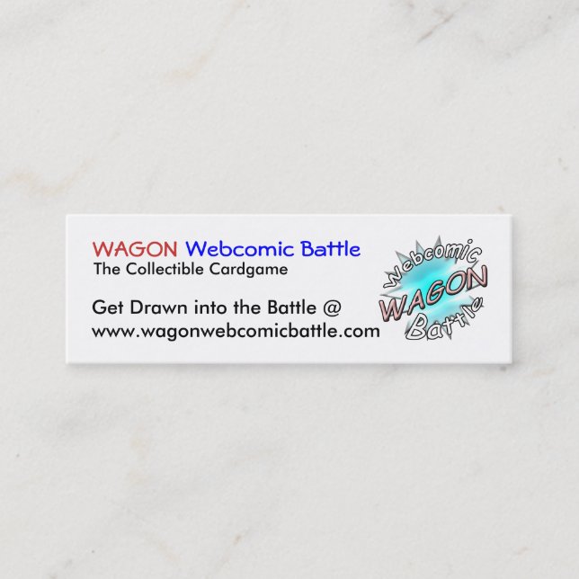 Cartes de bataille de Webcomic de CHARIOT (Devant)