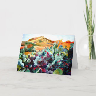 Cartes de beauté du désert