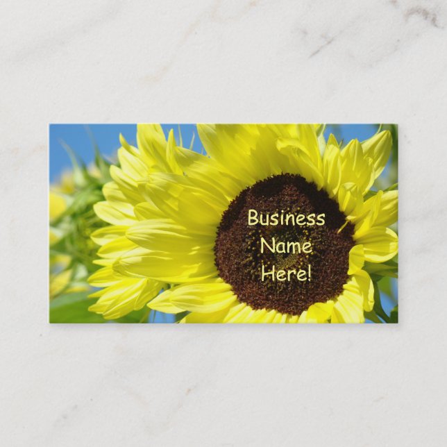 Cartes de bleu de jaune de cartes de visite de (Devant)