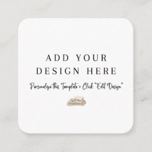 Cartes de boîtier arrondies de 2,5 po x 2,5 po