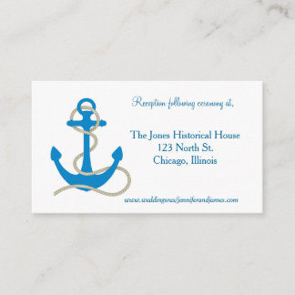 Cartes de boîtier bleu marine