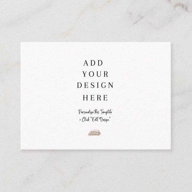 Cartes de boîtier de 3,5 po x 2,5 po (Devant)