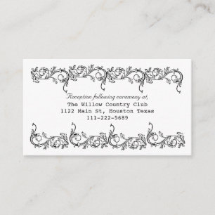 Cartes de boîtier Mariage Floral