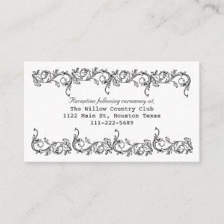 Cartes de boîtier Mariage Floral