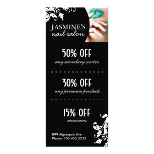 Cartes de bon de fidélité pour des salons