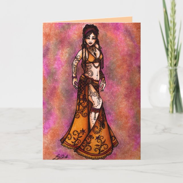 Cartes de Capricorn Bellydancer (Devant)
