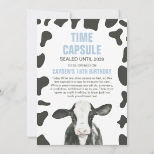 Cartes de capsule temporelle pour le 1er anniversa