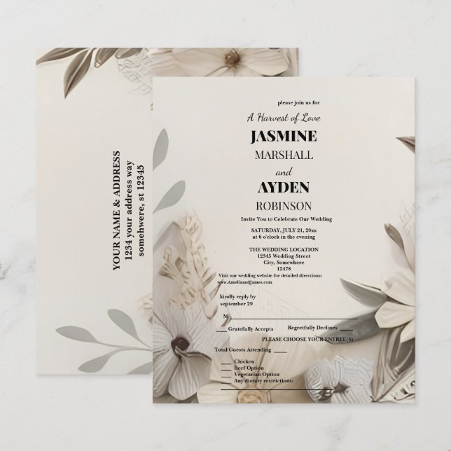 Cartes de célébration de jalon personnalisables (Devant / Derrière)