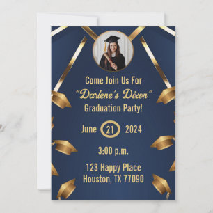 Cartes de célébration de remise de diplômes person