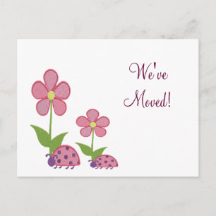 Cartes de Changement d'Adresse Libellule