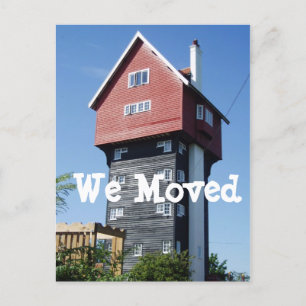 Cartes de Changement d'Adresse Nous Nous Sommes Dé