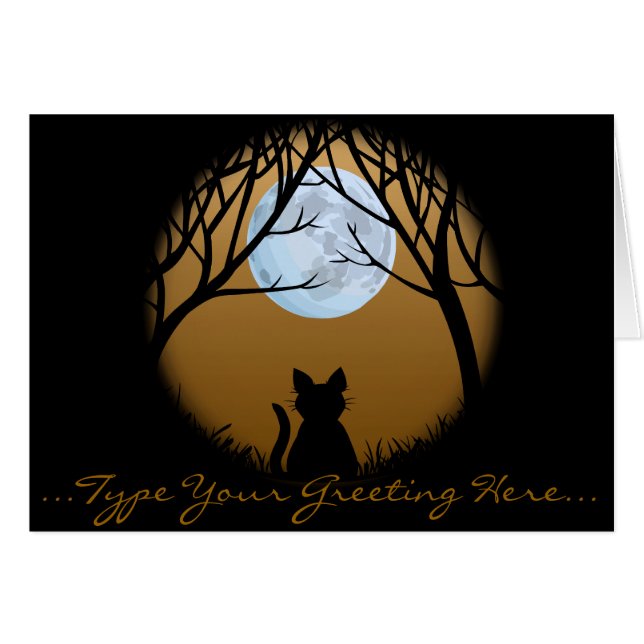 Cartes de chat Cartes d'Amoureux des chats personn (Devant horizontal)