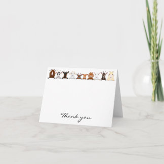 Cartes de chèvre Merci