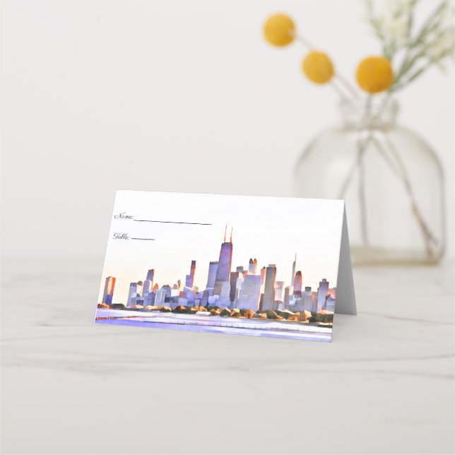 Cartes de Chicago Skyline (Devant)