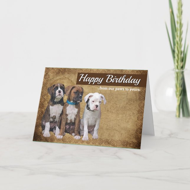 Cartes de Chien Chien - Carte d'Anniversaire perso (Devant)