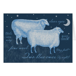 Cartes de clôture de moutons pour vos cadeaux
