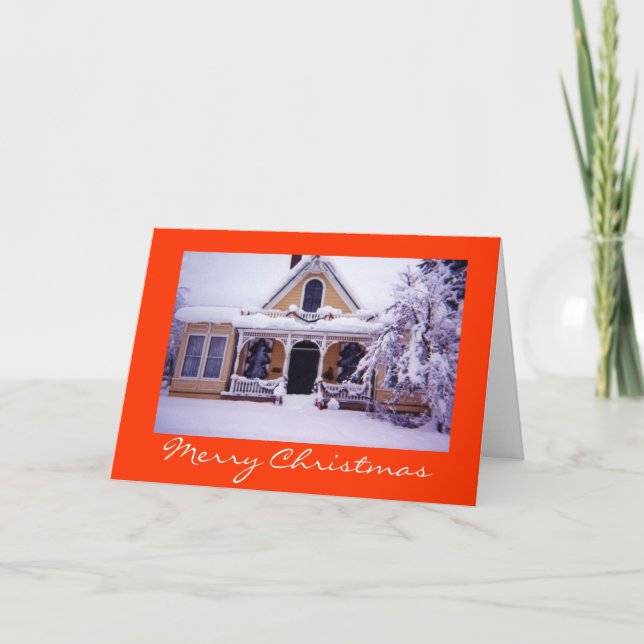 Cartes de collection de Noël du lac Tahoe (Devant)