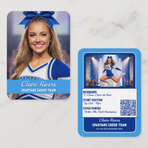 Cartes de collection personnalisées pour pom-pom g