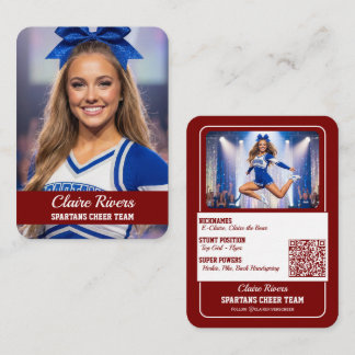 Cartes de collection personnalisées pour pom-pom g