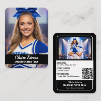 Cartes de collection personnalisées pour pom-pom g