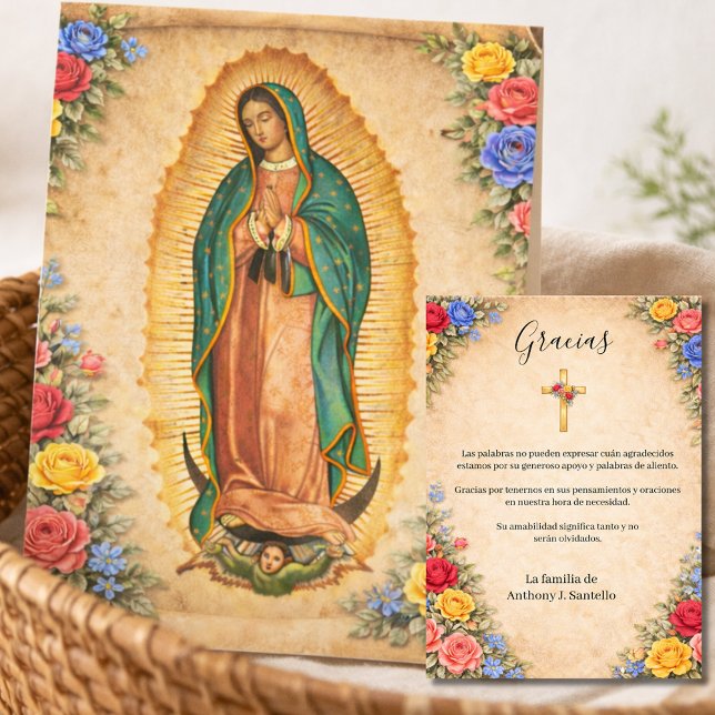 Cartes de condoléances funéraires espagnoles Guada (Créateur téléchargé)