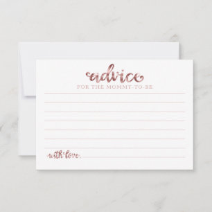 Cartes de conseil Baby shower pour fille d'Hallowe