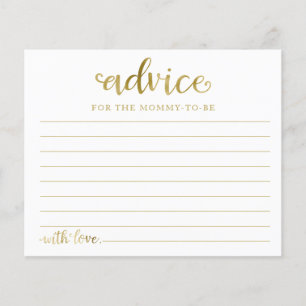 Cartes de conseil Baby shower pour fille d'Hallowe