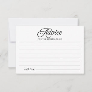 Cartes de conseil Baby shower pour garçon Hallowee