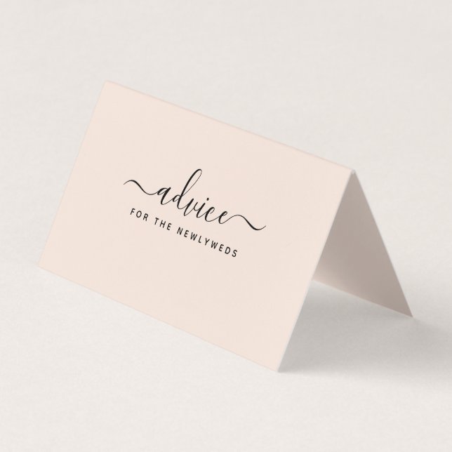 Cartes de conseil de script simples (Devant)