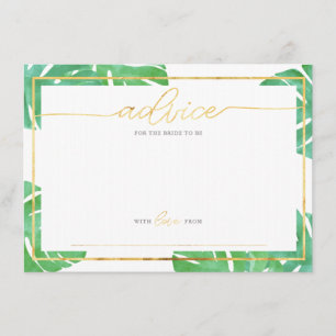 Cartes de conseil en or pour ananas tropicaux