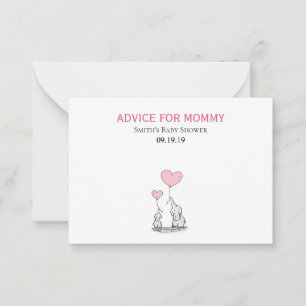 Cartes de conseil maman