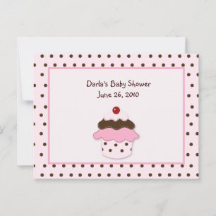 Cartes de conseil pour Baby shower à gâteau doux