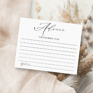 Cartes de conseils de Baby Shower Bohème aux coule